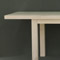 Extending dining table made in solid birch