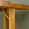 Extra table leaf with folding support leg